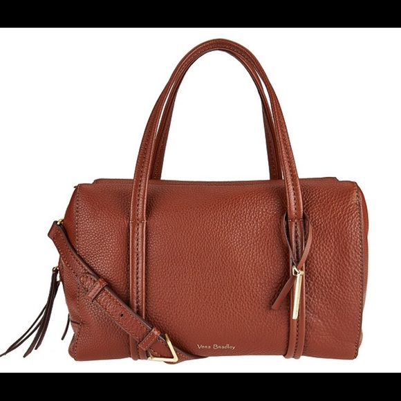 Vera Bradley Handbags - Leather Vera Bradley Satchel